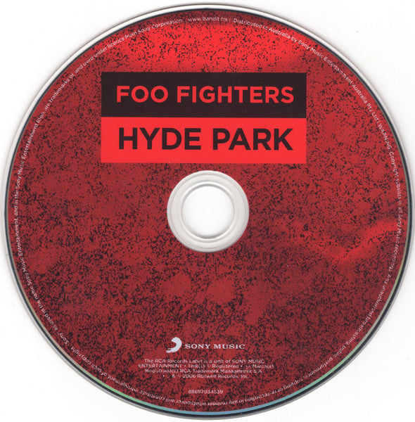 Foo Fighters - Hyde Park DVD