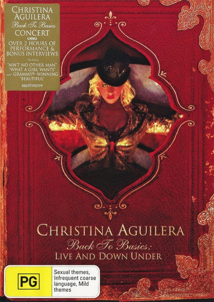 Christina Aguilera - Back To Basics: Live & Down Under DVD