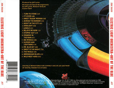 Electric Light Orchestra – Out Of The Blue + Bonus Tracks (Misprint) CD