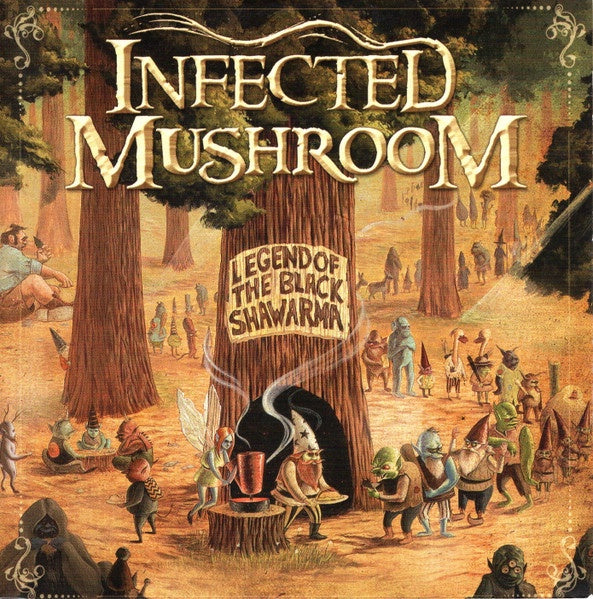 Infected Mushroom - Legend Of The Black Shawarma CD