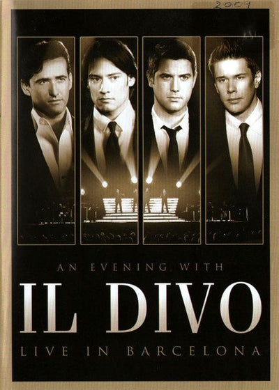 Il Divo – An Evening With Il Divo Live In Barcelona DVD + CD