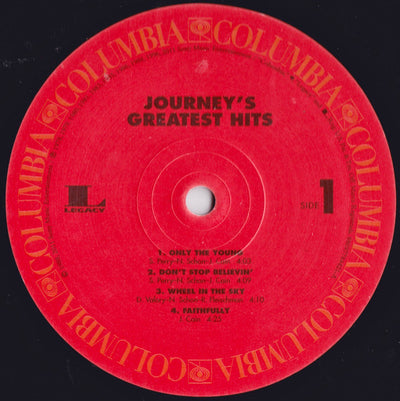 Journey - Greatest Hits Remastered Vinyl 2LP (Used)