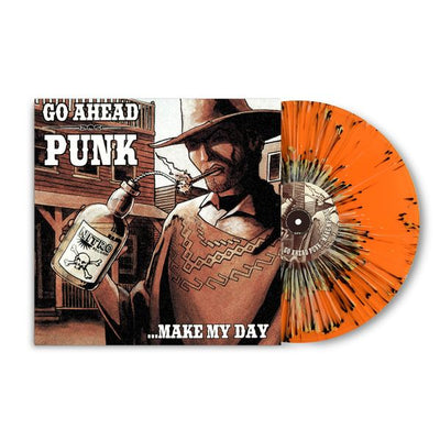 Various Artists - Go Ahead Punk...Make My Day RSD2022 Orange Splatter Coloured Vinyl LP
