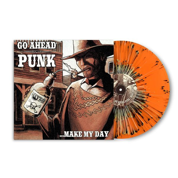 Various Artists - Go Ahead Punk...Make My Day RSD2022 Orange Splatter Coloured Vinyl LP