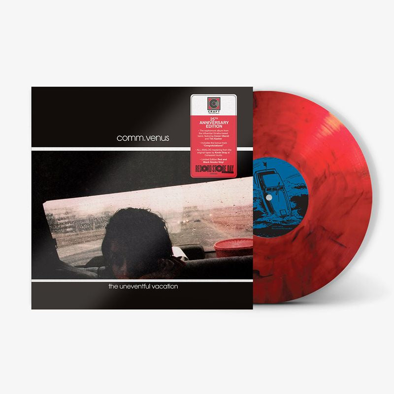 Commander Venus - The Uneventful Vacation RSD2022 25th Anniversary Red/Black Coloured Vinyl LP