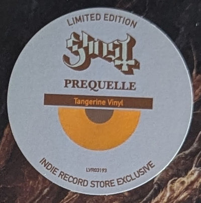 Ghost – Prequelle Indie Exclusive Orange Coloured Vinyl LP (Used)
