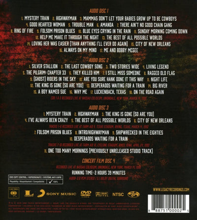Highwaymen - Live - American Outlaws 3CD + DVD Box Set
