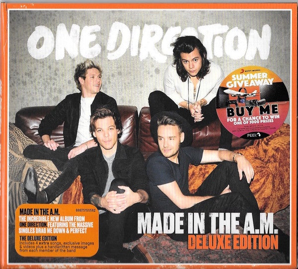 One Direction ‎– Made In The A.M. Deluxe Digipak CD