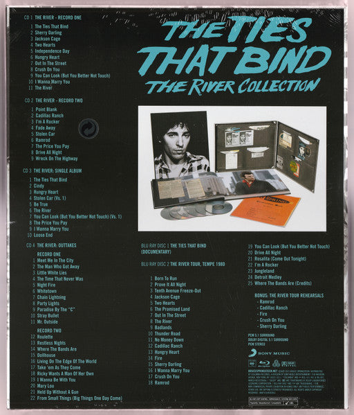 Bruce Springsteen - The Ties That Bind: The River Collection Box Set 4CD + 2Blu-Ray