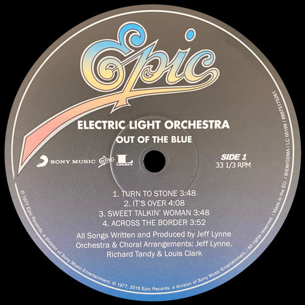 Electric Light Orchestra - Out Of The Blue 2LP (Used)
