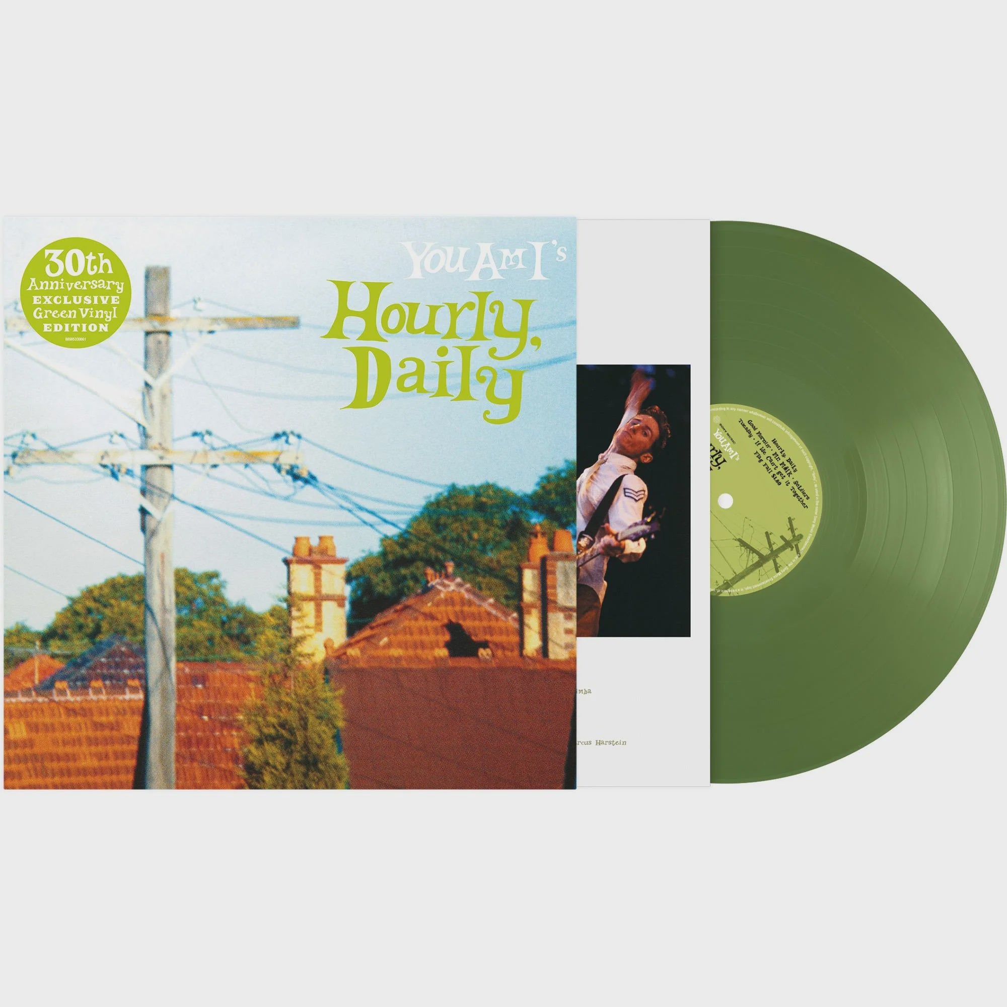 You Am I - Hourly Daily 30th Anniversary Olive Green Coloured Vinyl LP