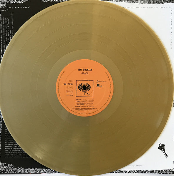 Jeff Buckley - Grace Gold Coloured Vinyl LP (Used)