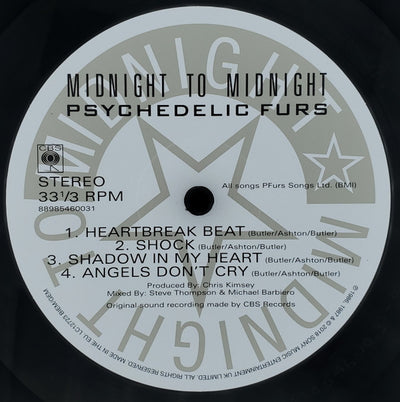Psychedelic Furs - Midnight To Midnight Vinyl LP (Used)