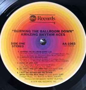 Amazing Rhythm Aces - Burning The Ballroom Down Vinyl LP (Used)