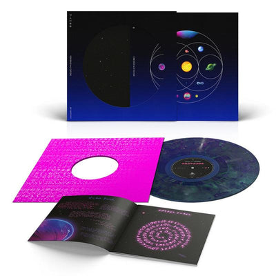 Coldplay - Music of the Spheres Recycled Splatter Coloured Vinyl LP