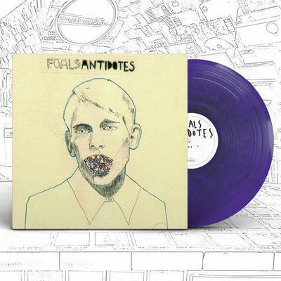 Foals - Antidotes Purple Splatter Coloured Vinyl LP