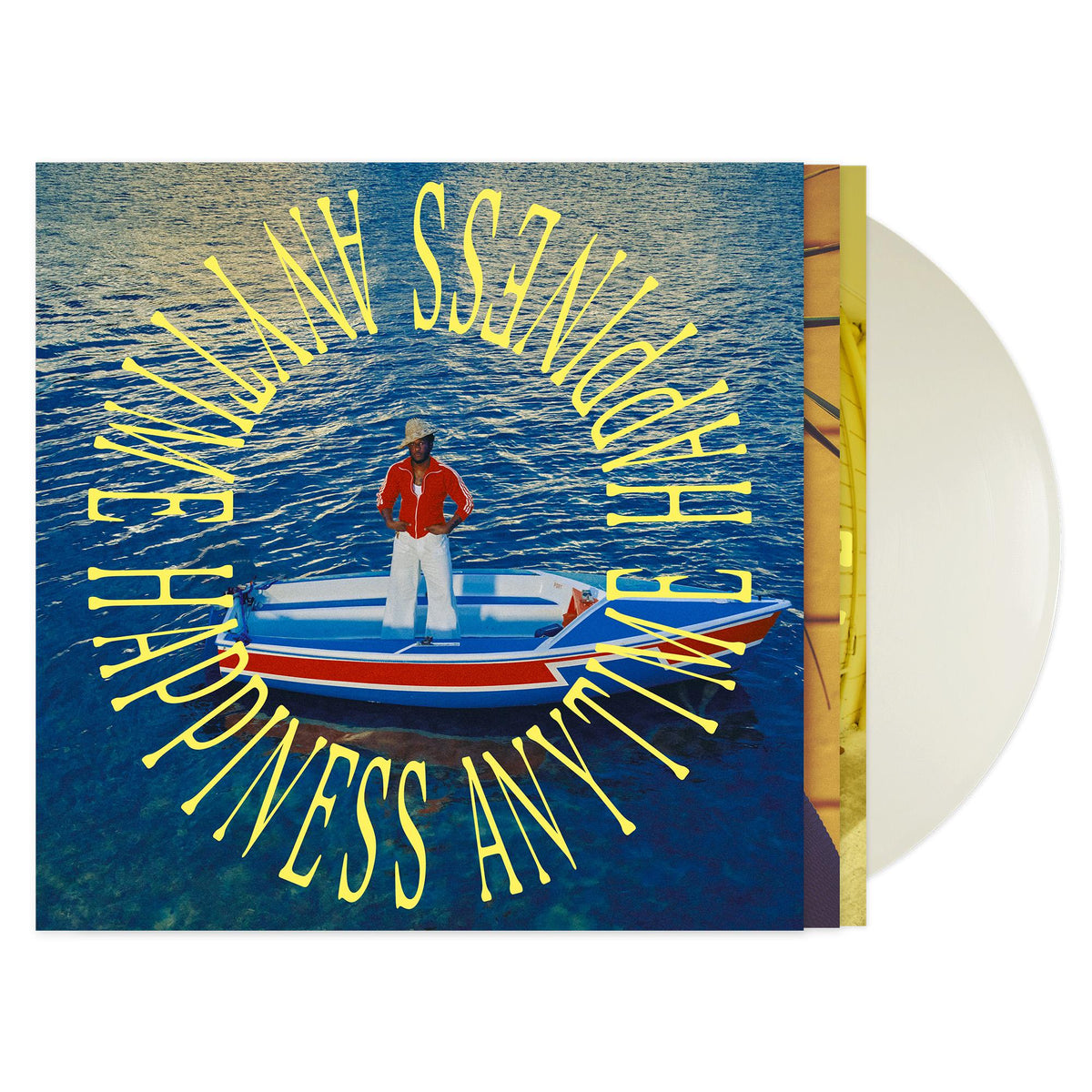 Leon Bridges - Happiness Anytime White Sand Coloured Vinyl LP