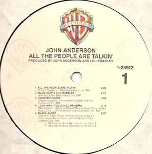 John Anderson - All The People Are Talkin' Vinyl LP (Used)
