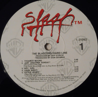 Blasters - Hard Line Vinyl LP (Used)