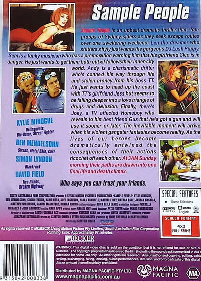 Kylie Minogue - Sample People (2000) DVD