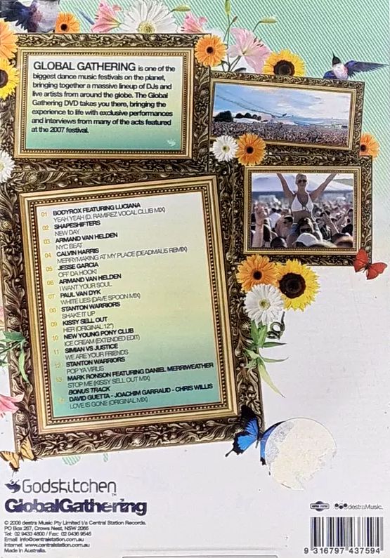 Various Artists - Godskitchen (Global Gathering) DVD/CD