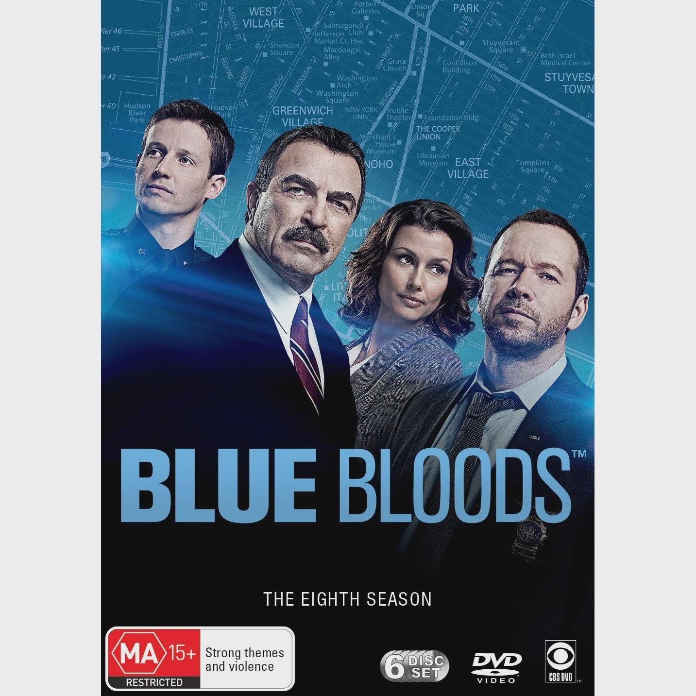 Blue Bloods Season 8 DVD 6 Disc Set (New)