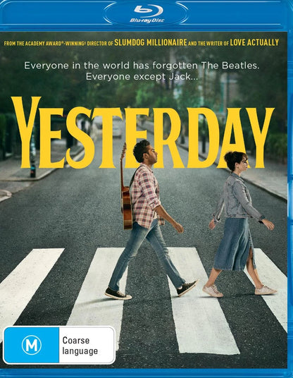 Yesterday (2019) Blu-Ray DVD (New)