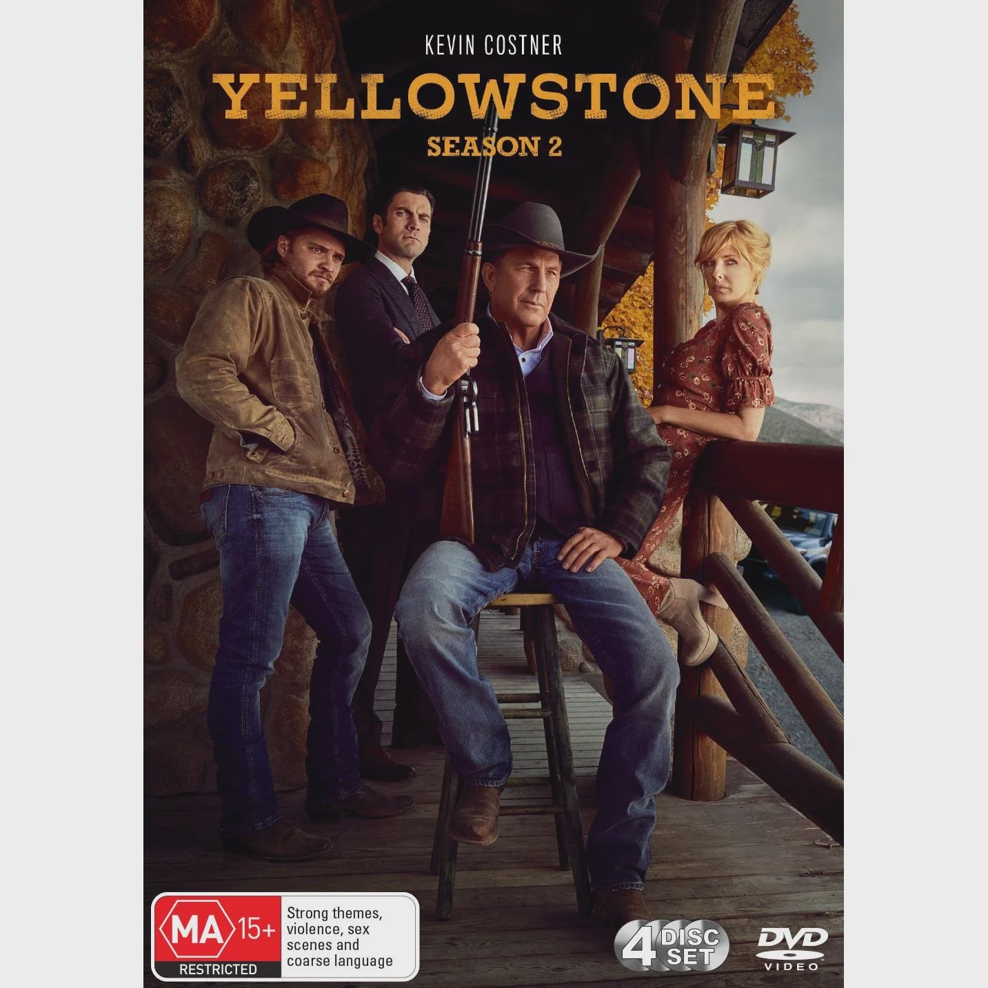 Yellowstone Season 2 4DVD (New)