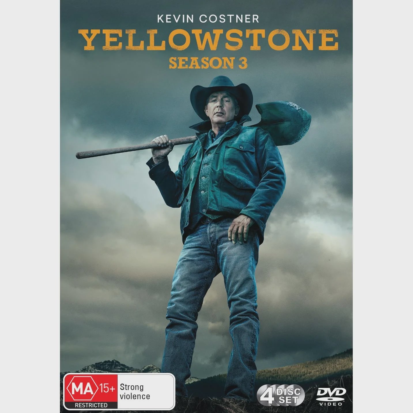 Yellowstone Season 3 4DVD (New)