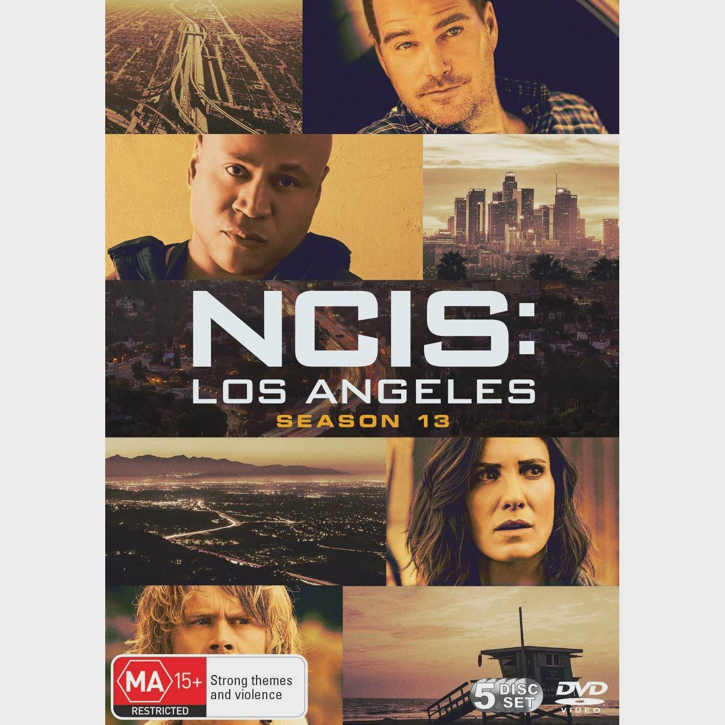 NCIS Los Angeles Season 13 DVD 5 Disc Set (New)