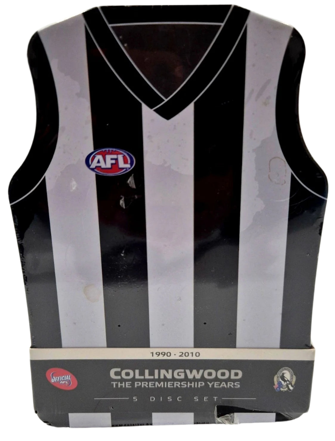 AFL Collingwood The Premiership Years 1990-2010 5DVD Boxset (New)