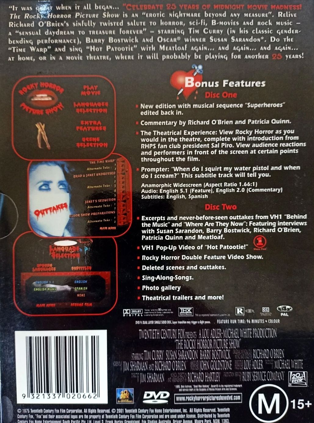 Rocky Horror Picture Show - 25 Years Of Absolute Pleasure 2DVD