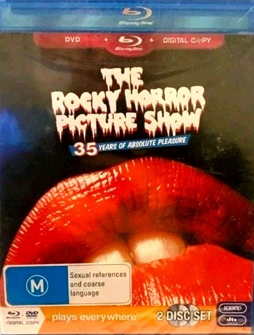Rocky Horror Picture Show (1975): 35 Years Of Absolute Pleasure Ed 2 Disc Blu-Ray + DVD Set