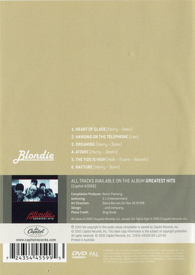 Blondie – Video Hits DVD