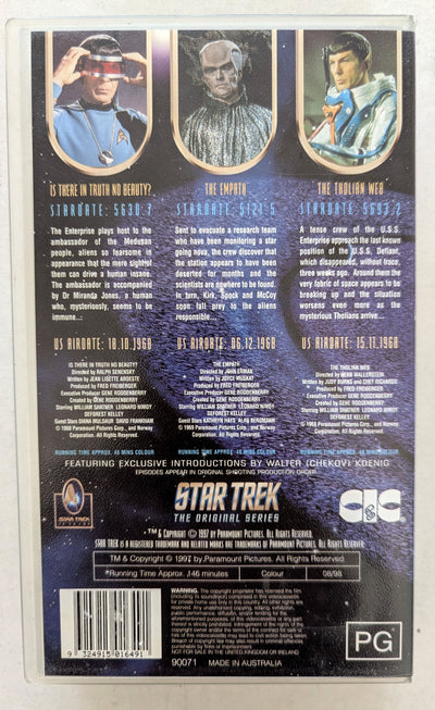 Star Trek - The Original Series Vol 3.03 VHS PAL