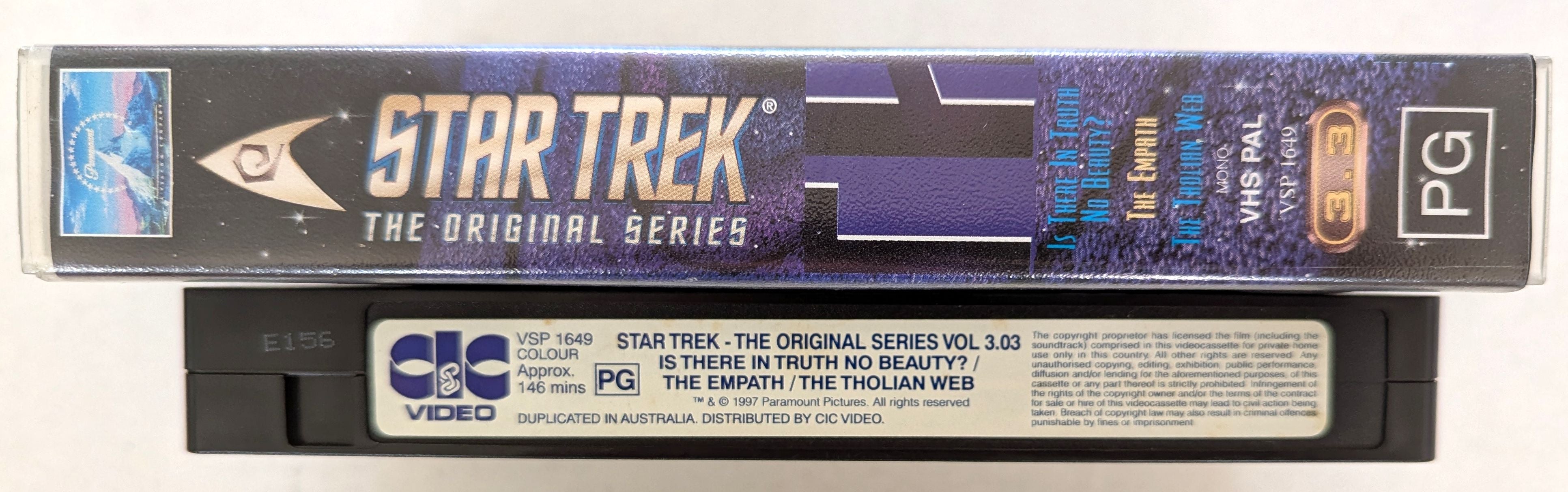 Star Trek - The Original Series Vol 3.03 VHS PAL