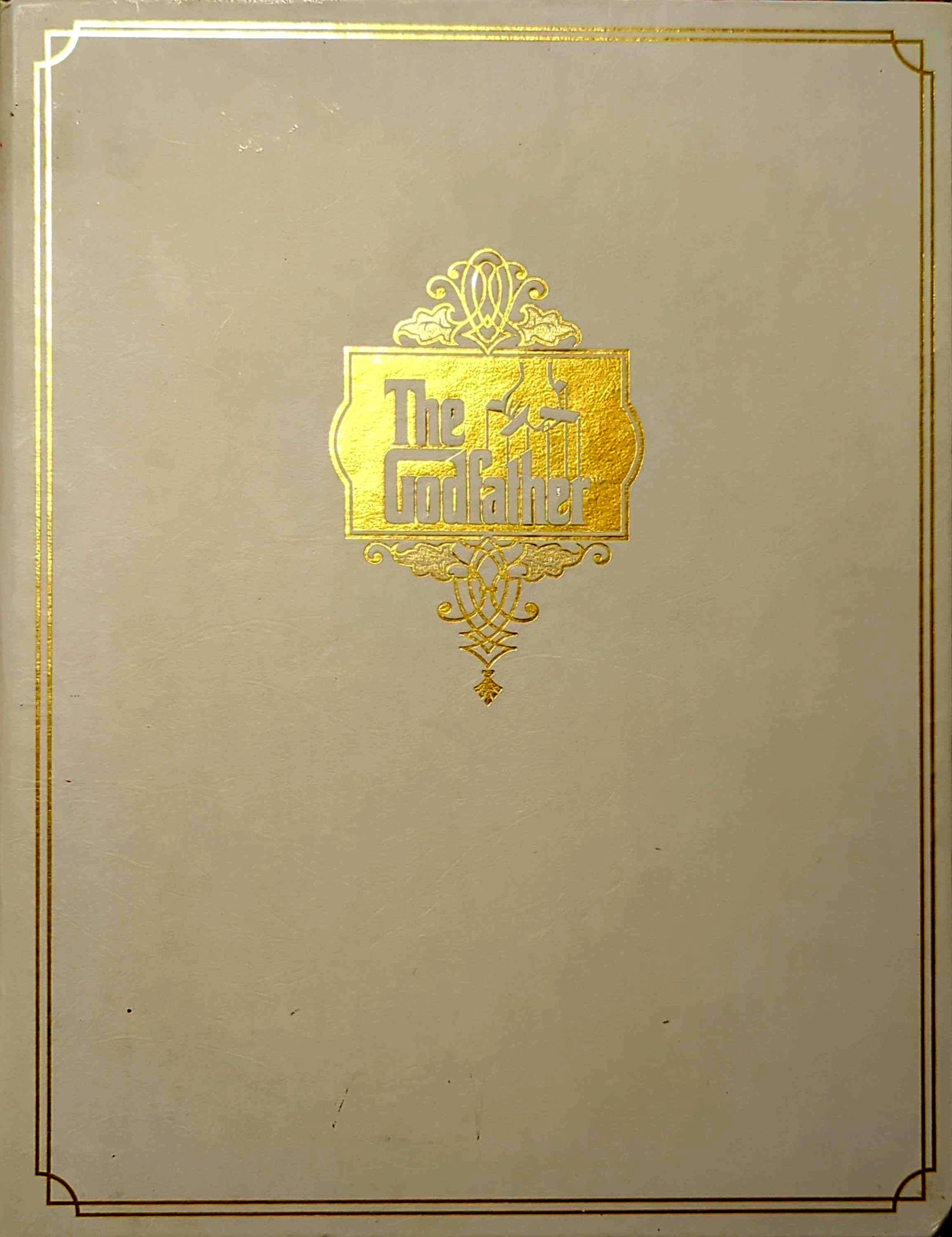 Godfather 40th Anniversary Collection Collectors Edition Blu-Ray/DVD Boxset w/Script, Postcards, Poster
