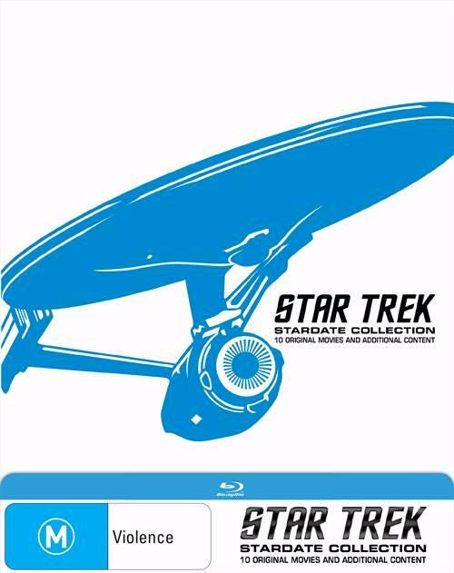 Star Trek - Stardate Collection (inc 10 Original Movies) Blu-Ray DVD Boxset (Used)