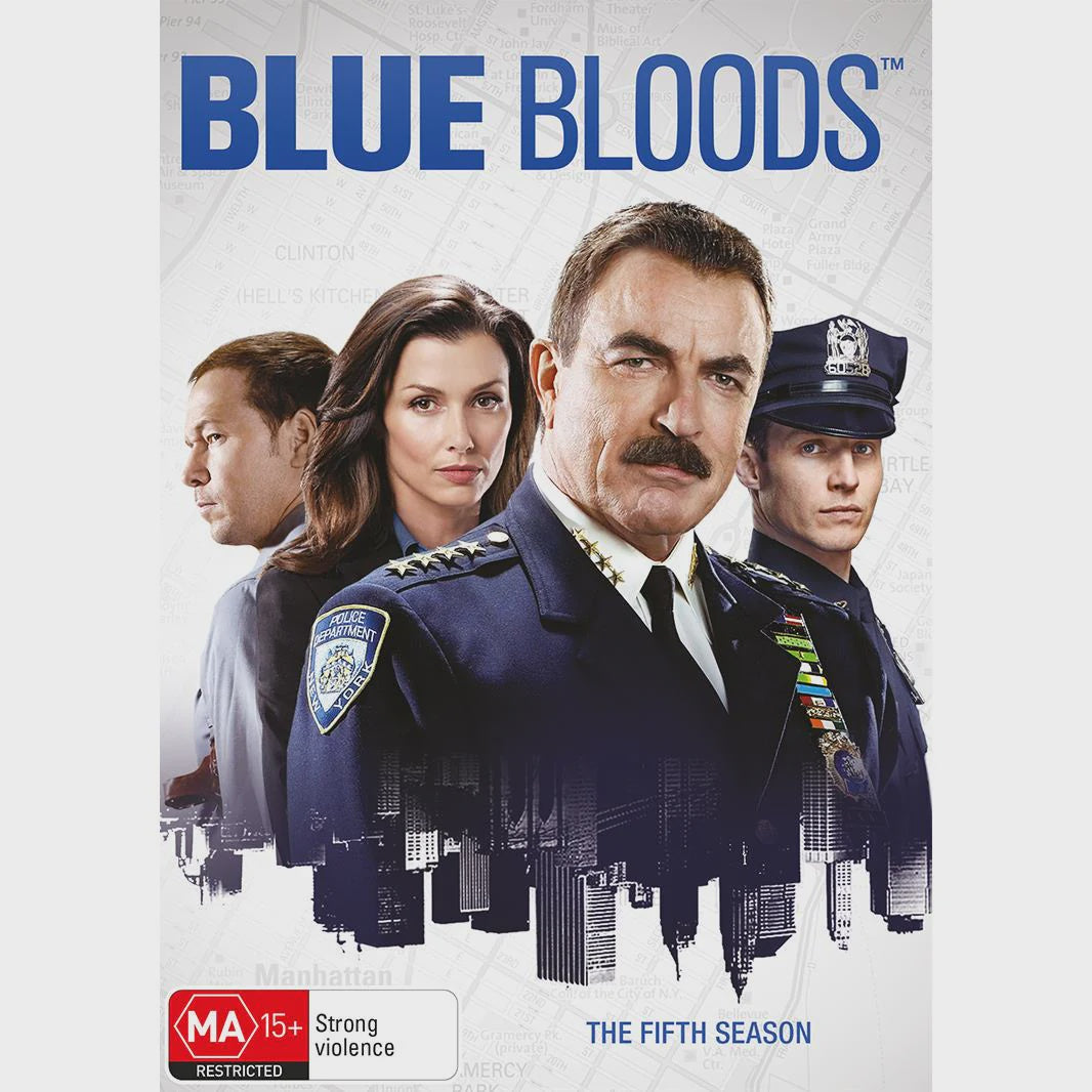 Blue Bloods Season 5 DVD 6 Disc Set (New)