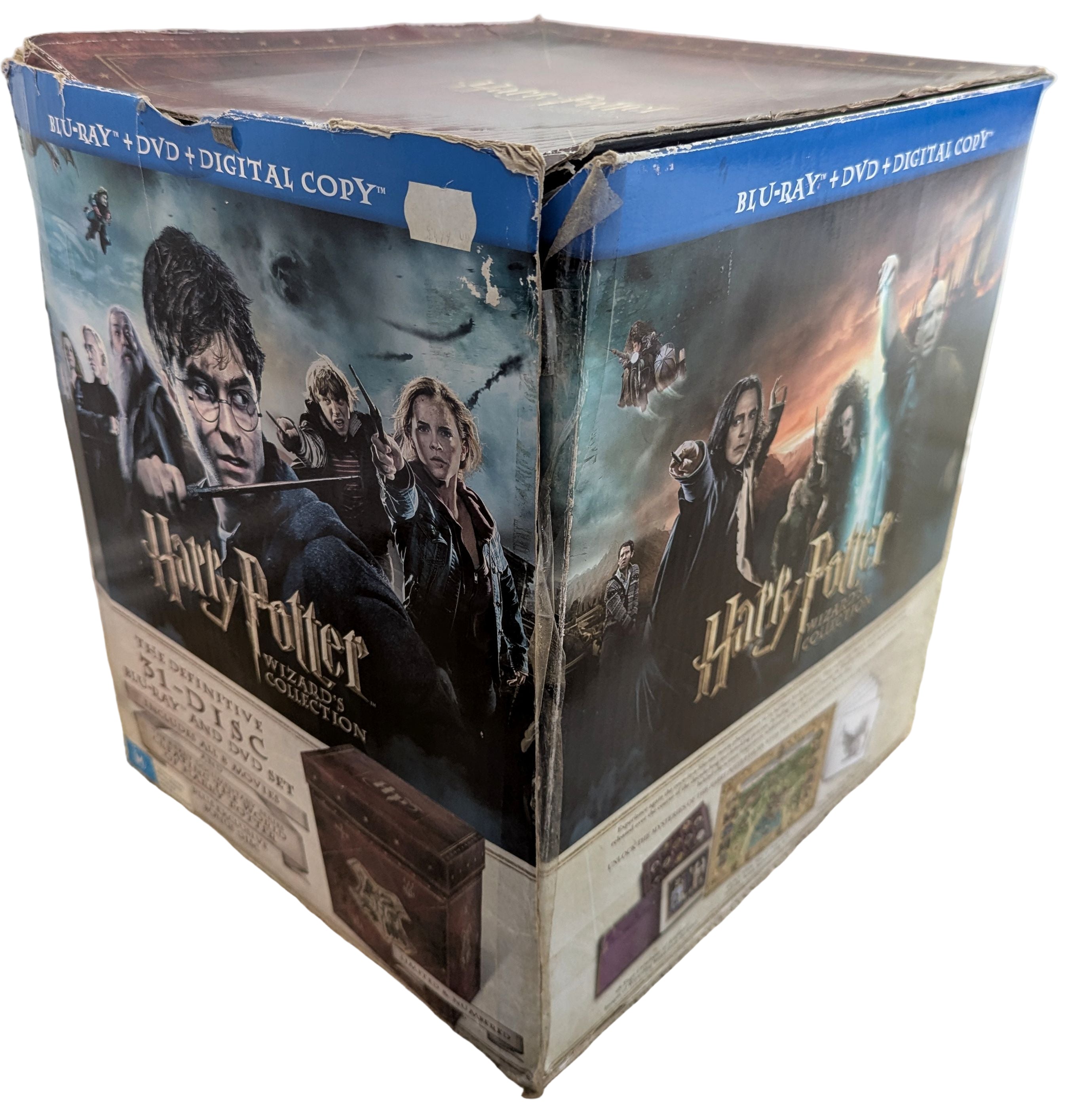 Harry Potter Wizard's Collection 31 Disc Blu-Ray Numbered Collector's Set w/ Original Box