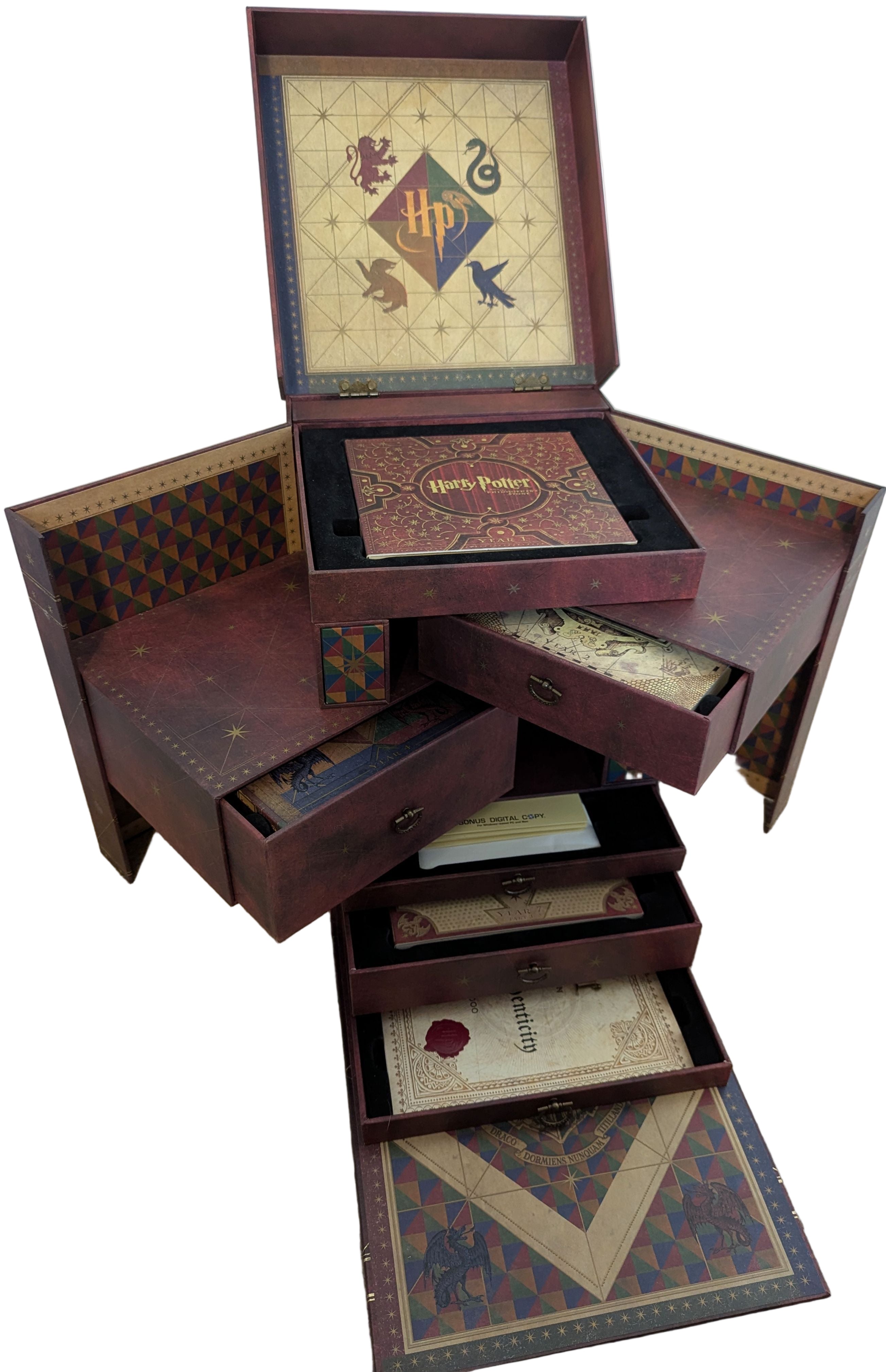 Harry Potter Wizard's Collection 31 Disc Blu-Ray Numbered Collector's Set w/ Original Box