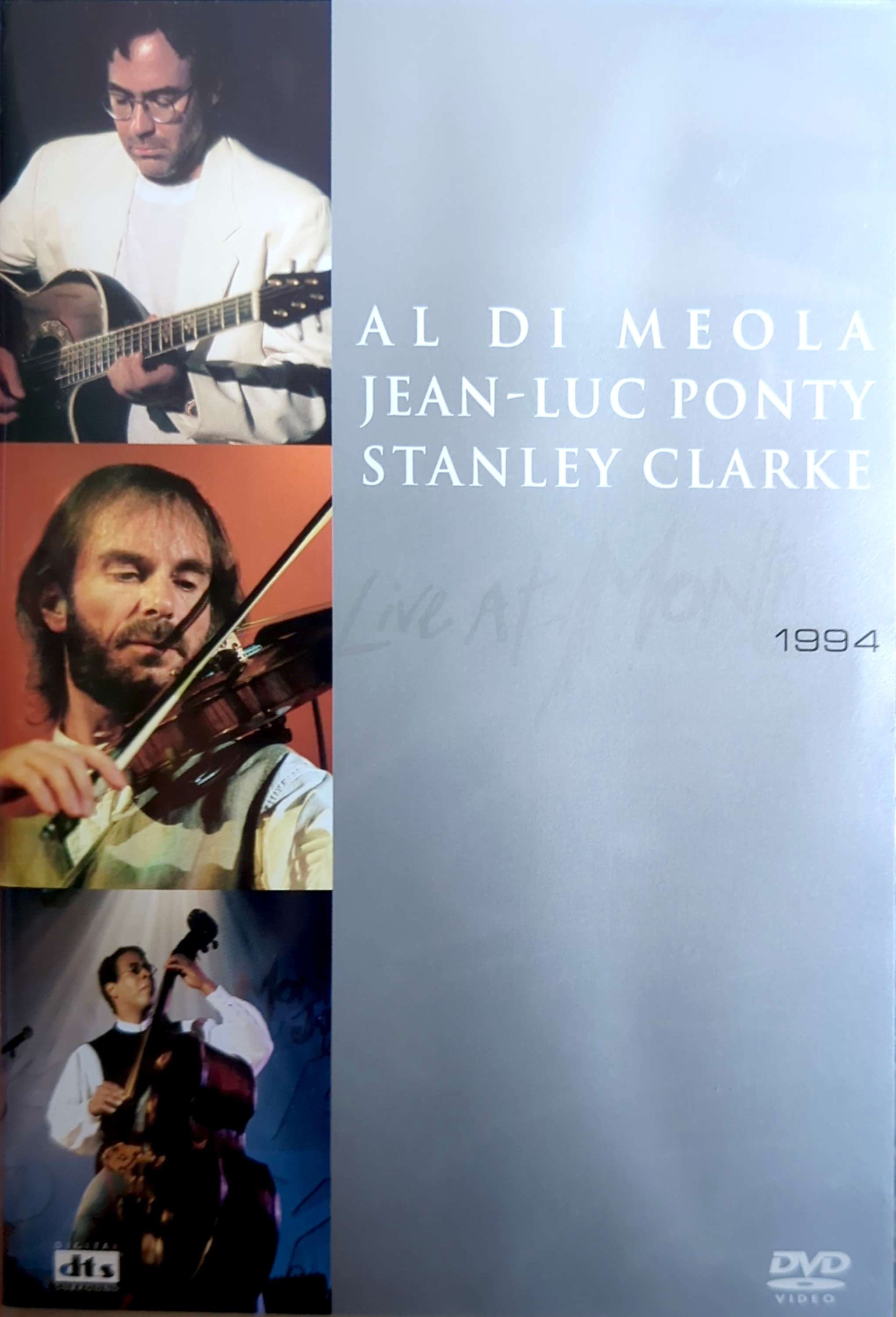 Al Di Meola, Jean-Luc Ponty, Stanley Clarke – Live At Montreux 1994 DVD