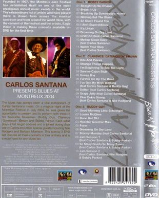 Carlos Santana – Carlos Santana Presents Blues At Montreux 2004 3DVD