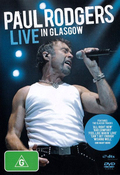 Paul Rodgers – Live In Glasgow DVD
