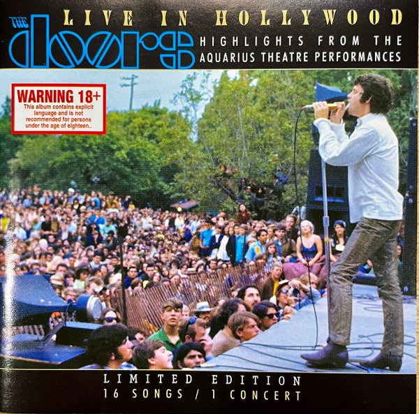 Doors - Live In Hollywood (Highlights From The Aquarius Theatre Performances) CD