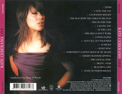 Kate Ceberano – Live  With The West Australian Symphony Orchestra CD