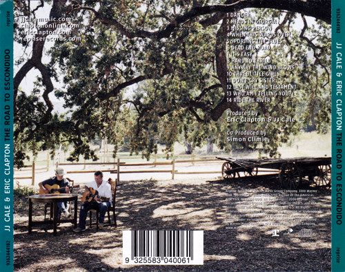 J.J. Cale & Eric Clapton – The Road To Escondido CD