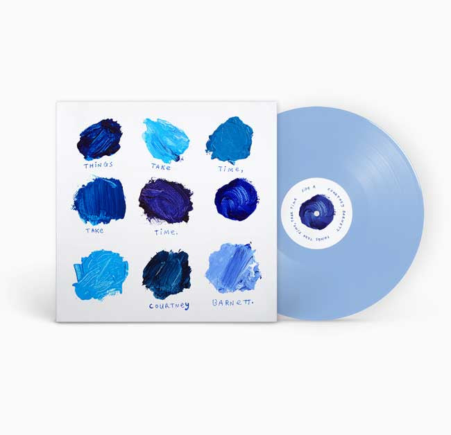 Courtney Barnett - Things Take Time, Take Time Indie Exclusive Blue Coloured Vinyl LP