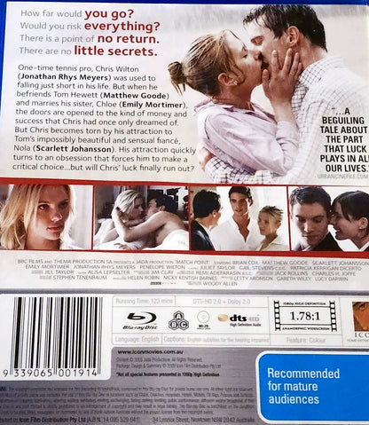 Match Point (2005) Blu-ray DVD (Used)