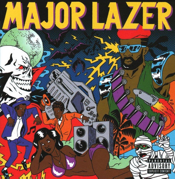 Major Lazer - Guns Don't Kill People... Lazers Do CD